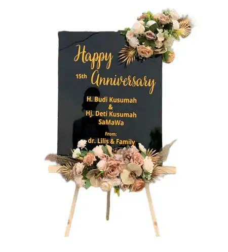 Papan Bunga Akrilik Gereja Katedral Jakarta