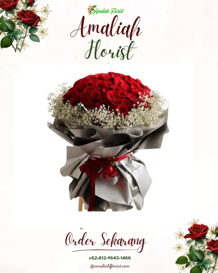 Buket Bunga Gereja Katedral Jakarta